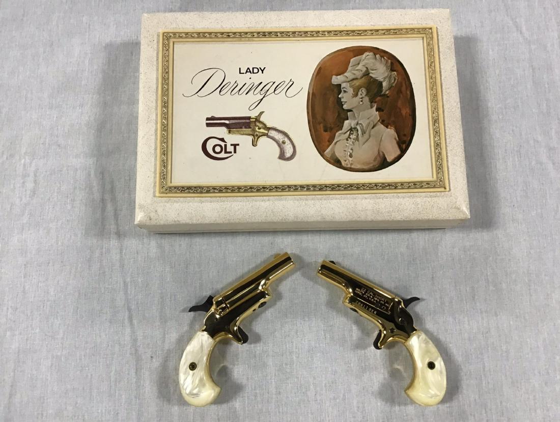Set of Colt Ladies Derringers .22 Short: SN 20611DER and 20612DER