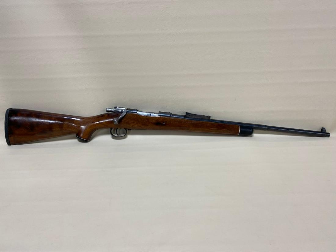 MAUSER ACTION 308 BRITISH: SN# V9629, 21" BARREL, MATCHING NUMBERS