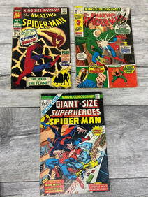 LOT OF 3 VARIOUS SPIDER-MAN ISSUES (1 of 2)
