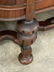 EXTREMELY ORNATE WALNUT DEPRESSION ERA CHINA CABINET - 8