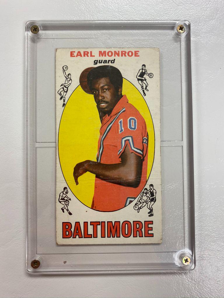 1969 Topps Earl Monroe: 1969 Topps Earl Monroe