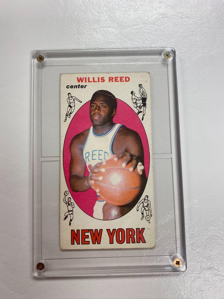 1969 Topps Willis Reed: 1969 Topps Willis Reed