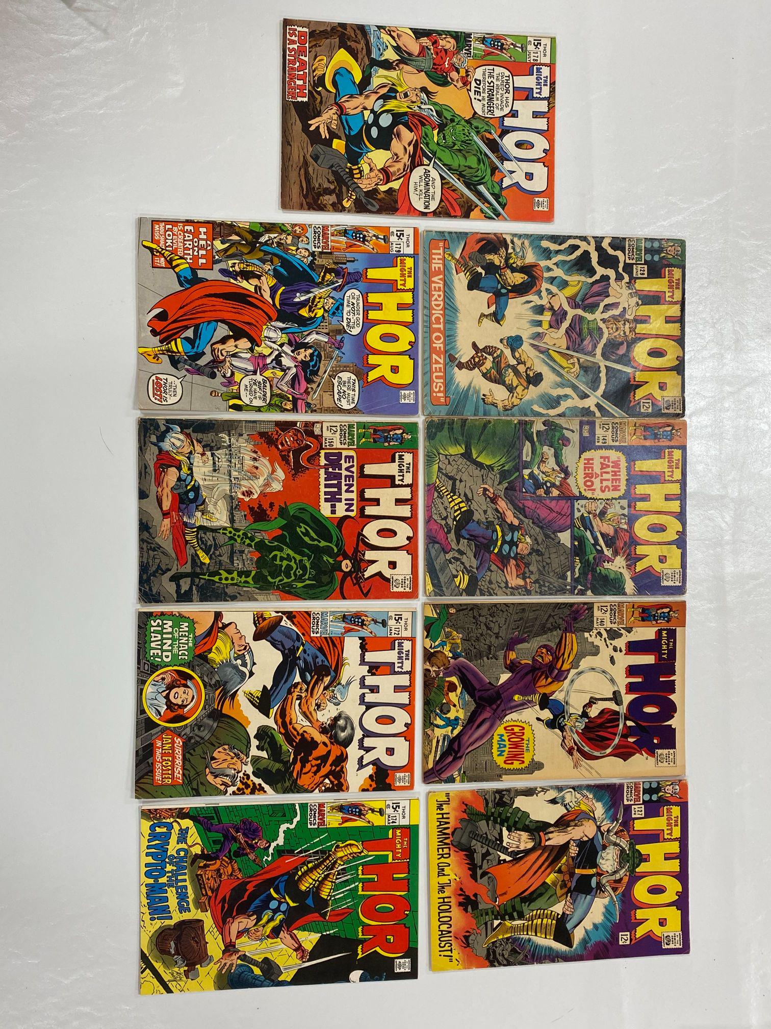 Lot of 9 The Mighty Thor: Lot of 9 The Mighty Thor