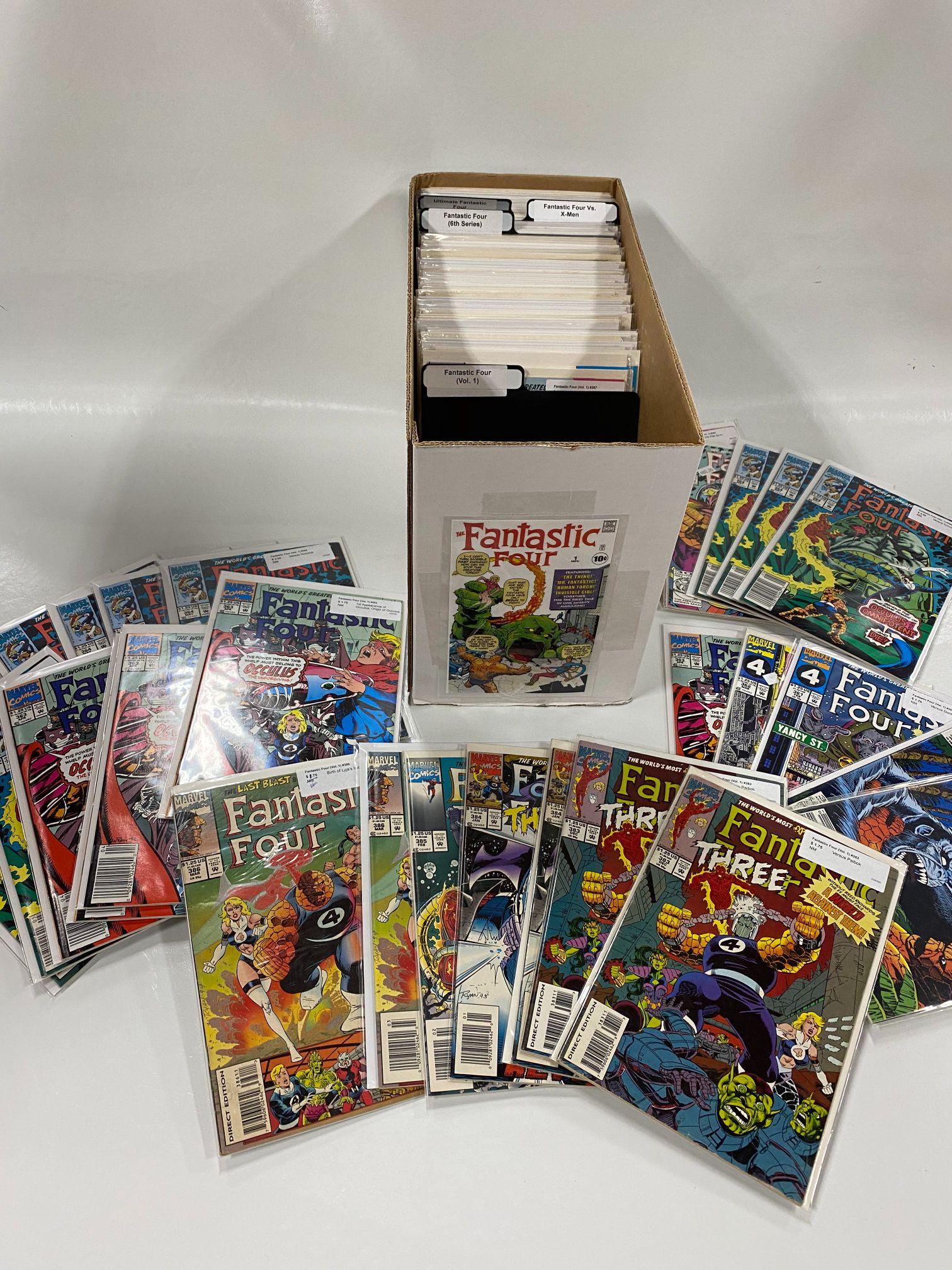 Full Short Box of Fantastic Four Comics: Full Short Box of Fantastic Four Comics
