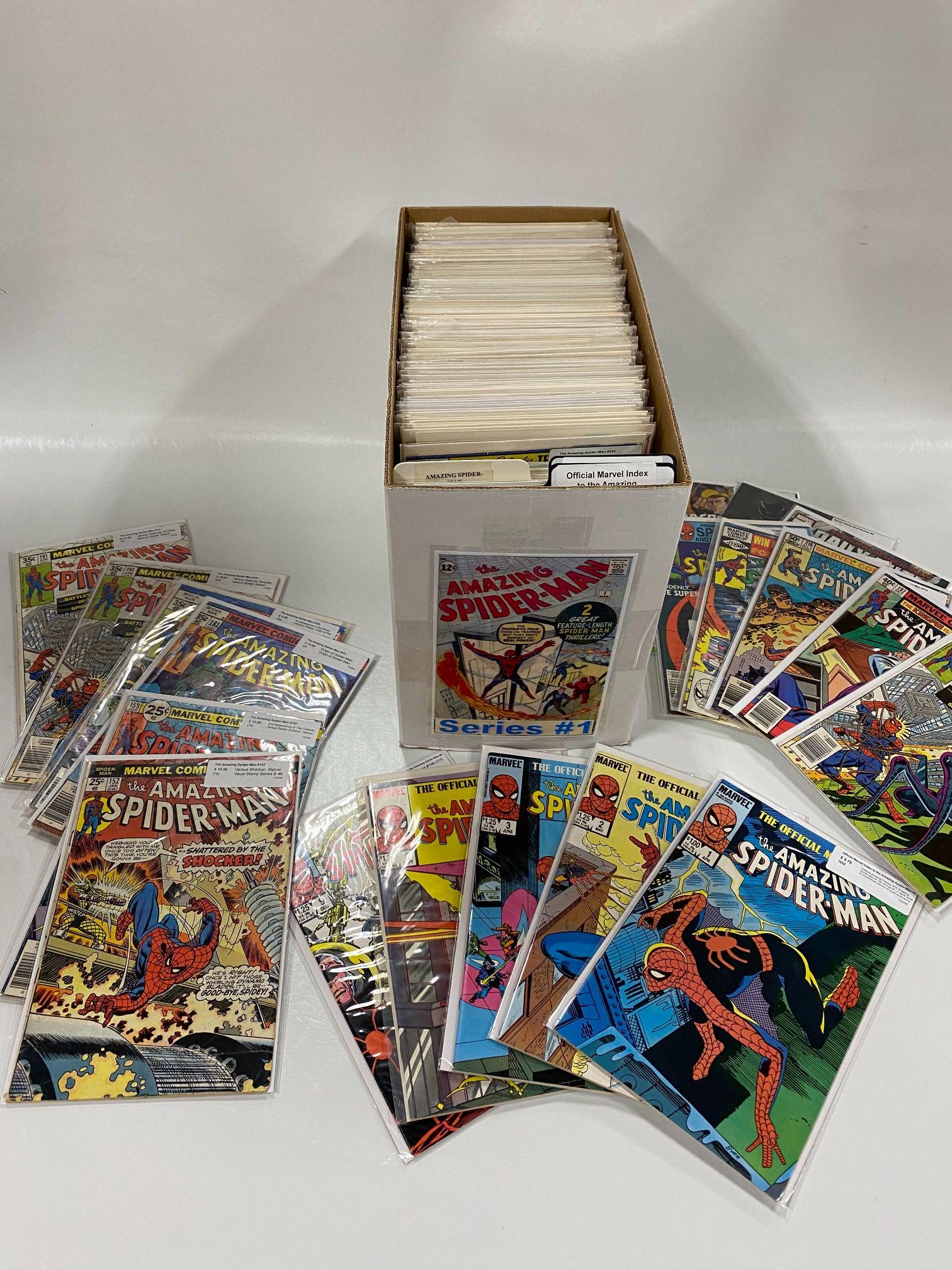 Full Short Box of Amazing Spider-Man Comics: Full Short Box of Amazing Spider-Man Comics