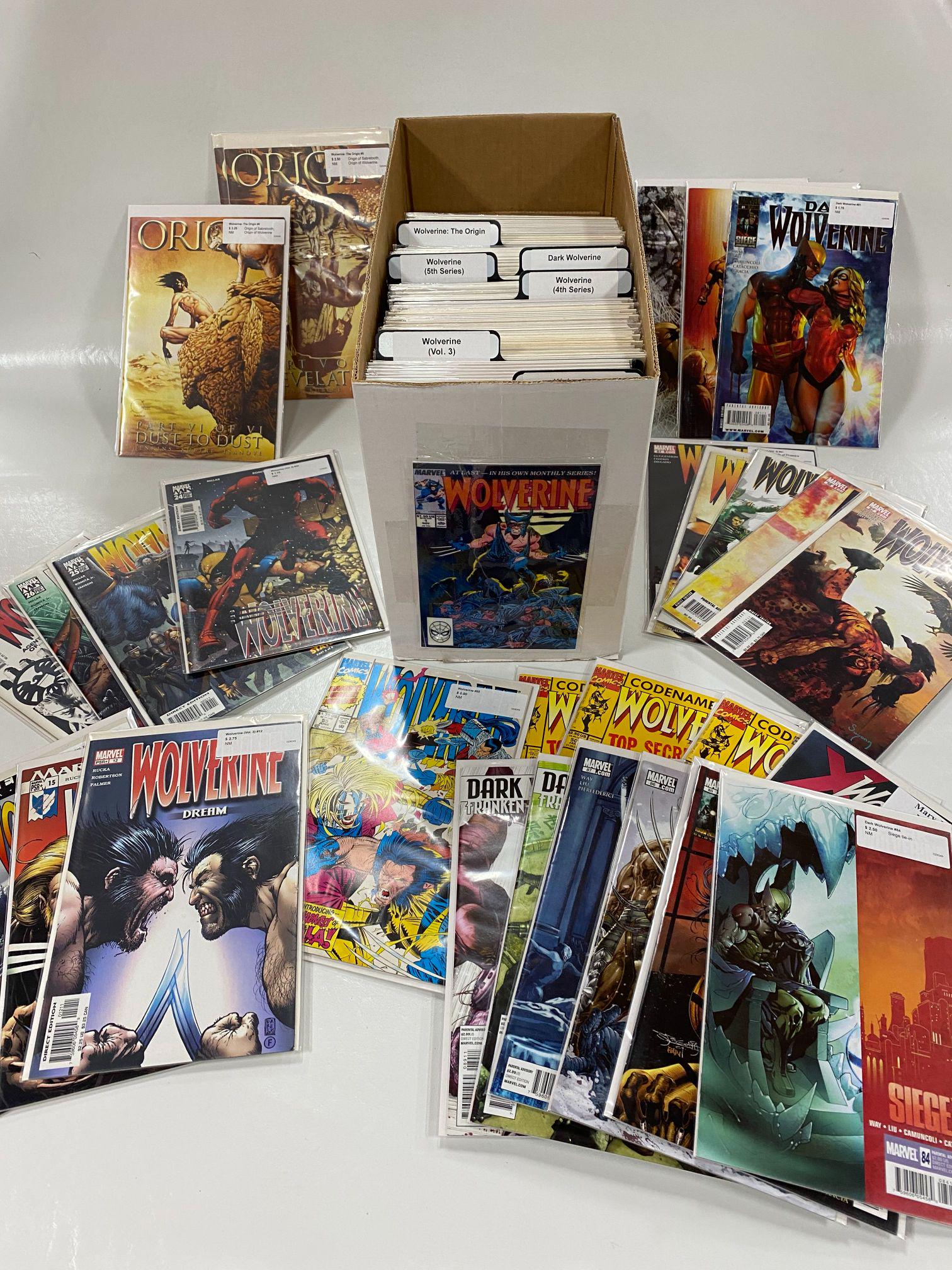 Full Short Box of Wolverine Comics: Full Short Box of Wolverine Comics