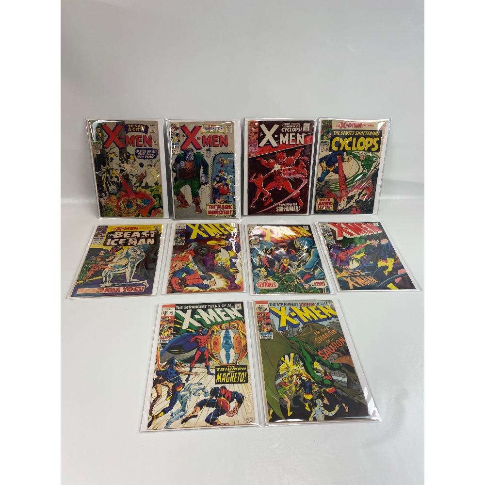 Lot of 10 Silver Age X-Men Comics (1 of 5)