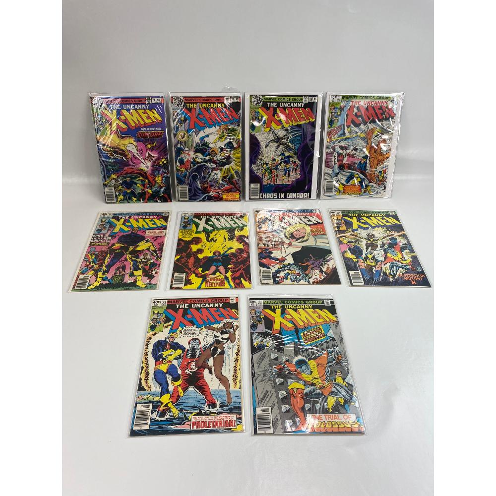 Lot of 10 Early Bronze Age X-Men Comics (1 of 4)