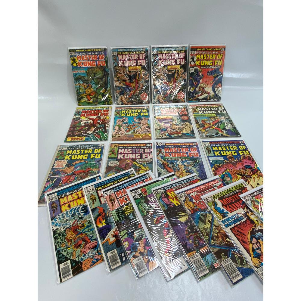 Lot of 20 Master of Kung Fu Comics (1 of 4)