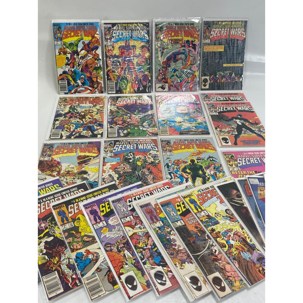 Huge Lot of Marvel Super Hero Secret War Comics (1 of 5)