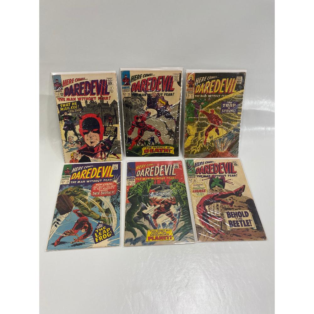 Lot of 6 Silver Age Daredevil Comics (1 of 5)
