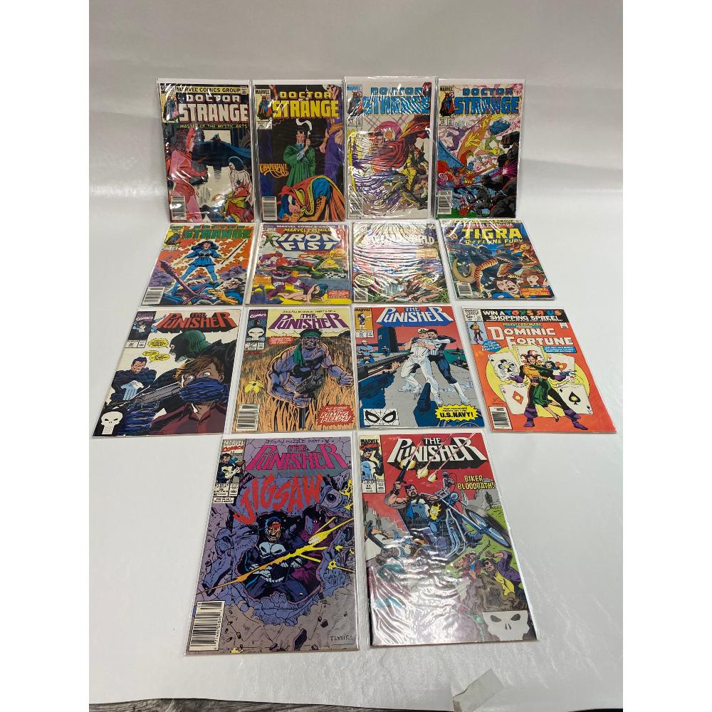 Lot of Dr Strange and Punisher Comics (1 of 5)