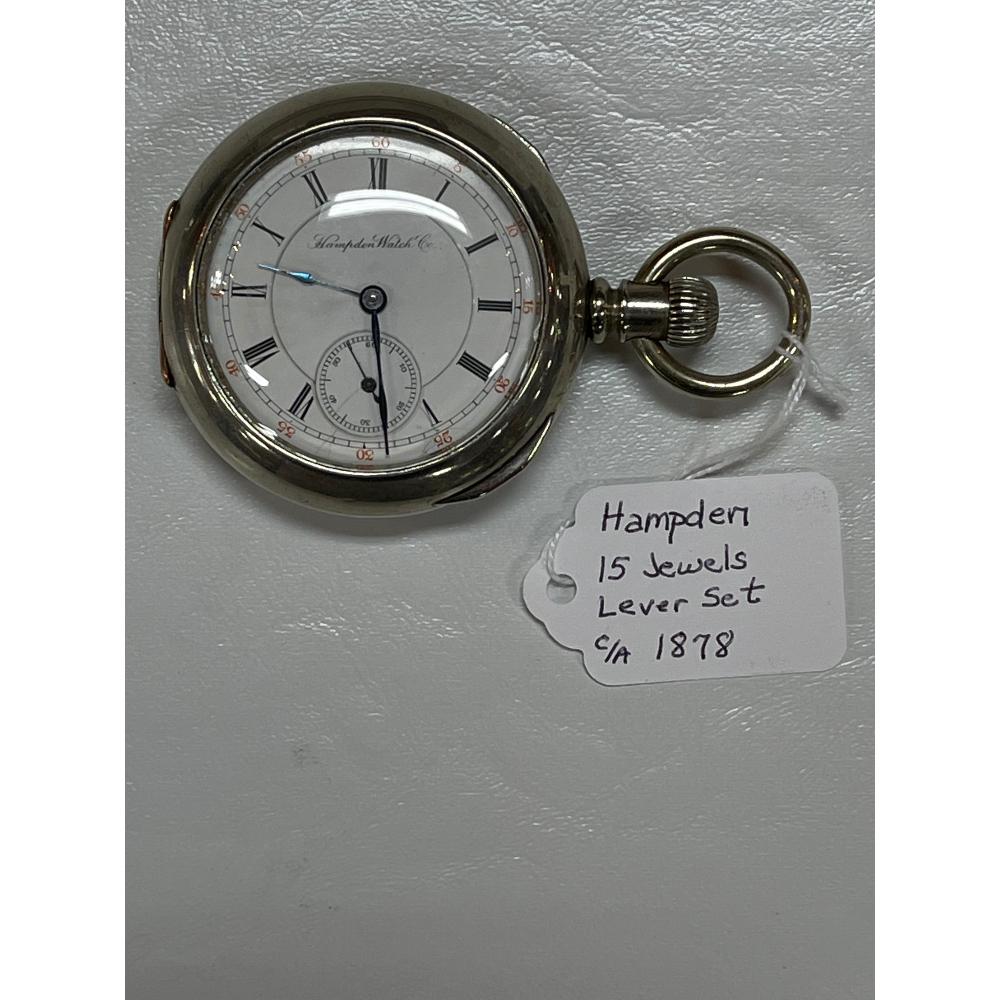Hampden 15 Jewel Pocket Watch