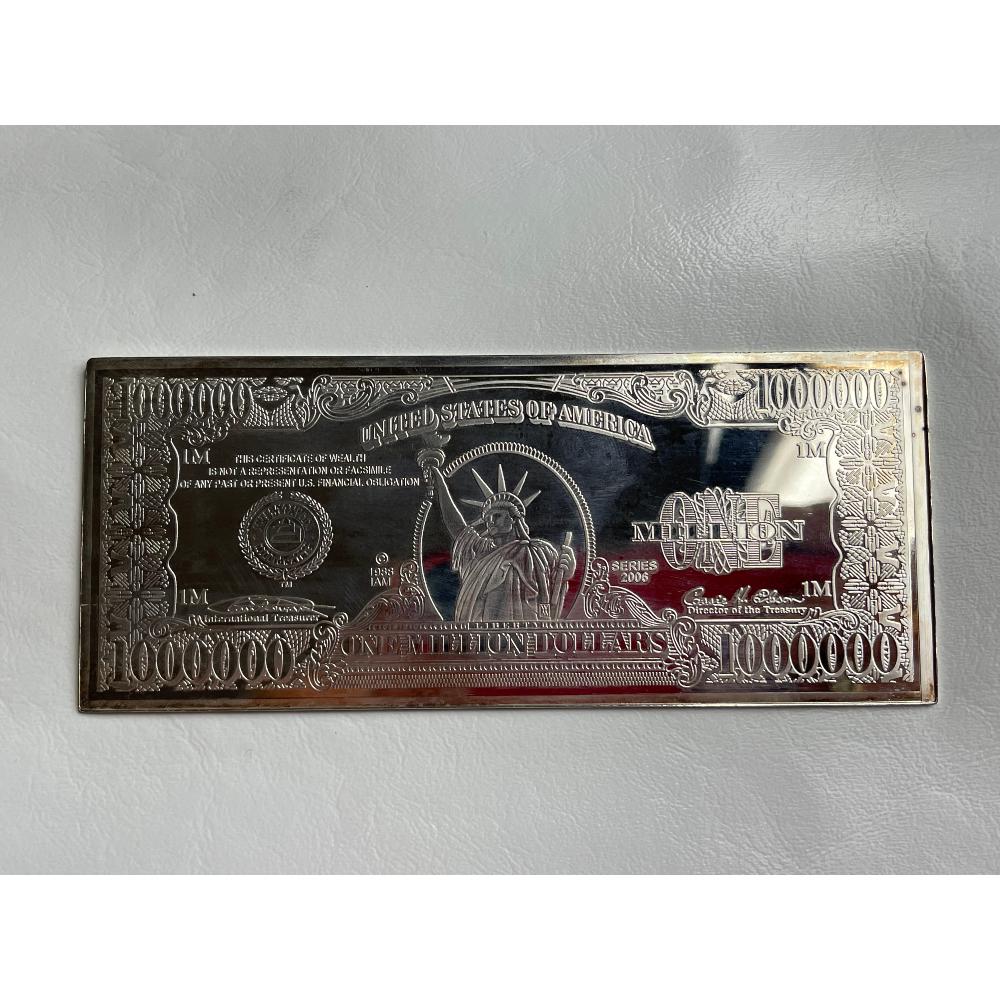 4oz .999 Pure Silver 2006 $100 Bar (1 of 2)