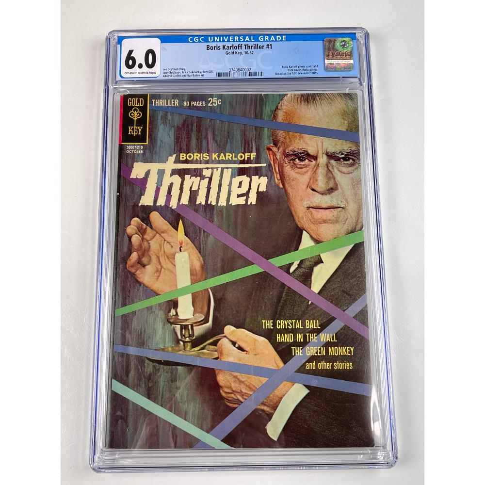 Boris Karloff Thriller #1 CGC 6.0 (1 of 2)