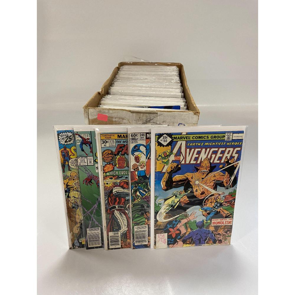 Full Short Box of Mixed Comics Silver age to modern (1 of 4)