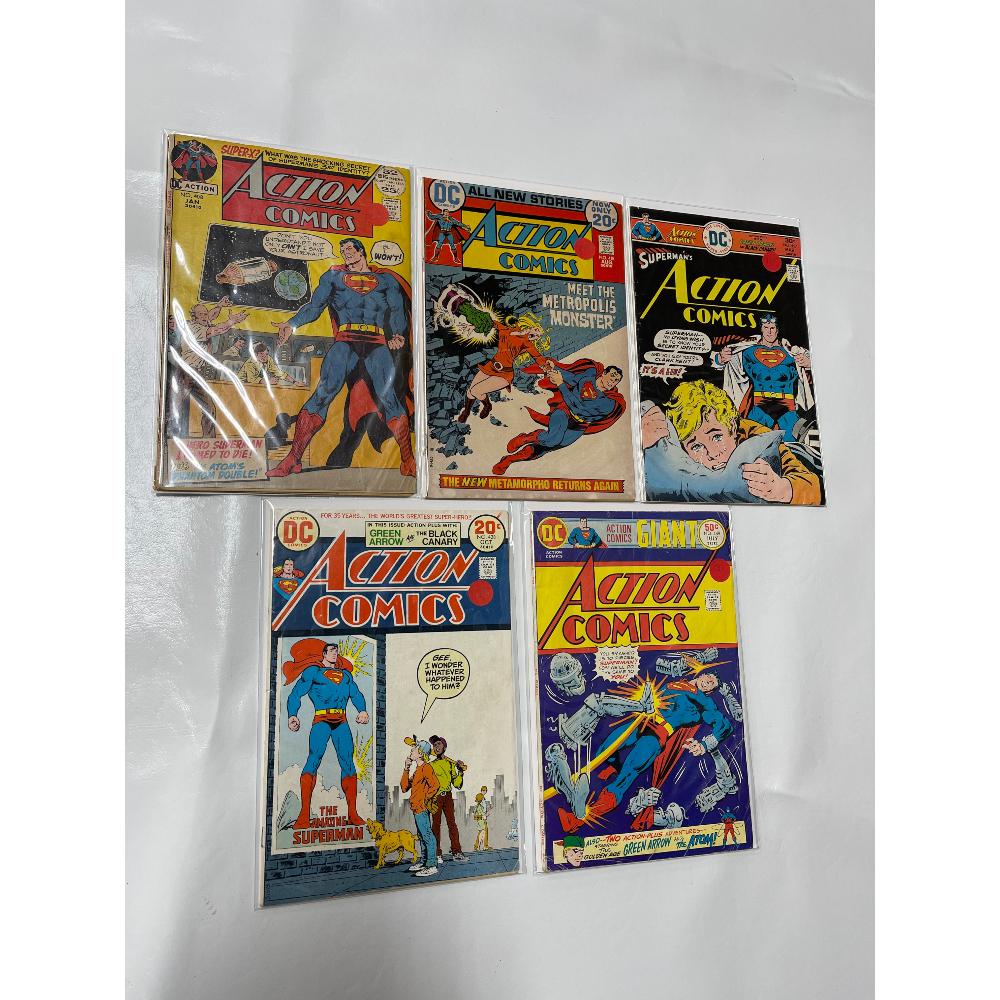Lot of 5 Action Comics (1 of 2)