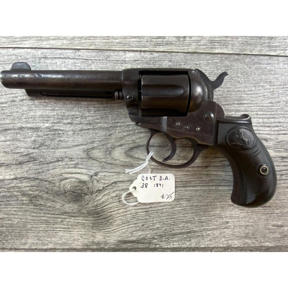 1871 Colt DA .38: SN 113154, Found condition.