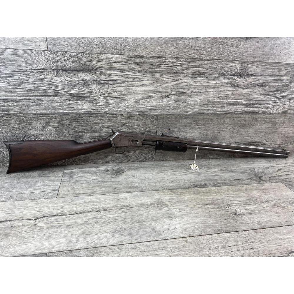 Colt Lightning .44 Cal 1883 Octogan: Side action, SN 24203. Action works as should. Found condition.