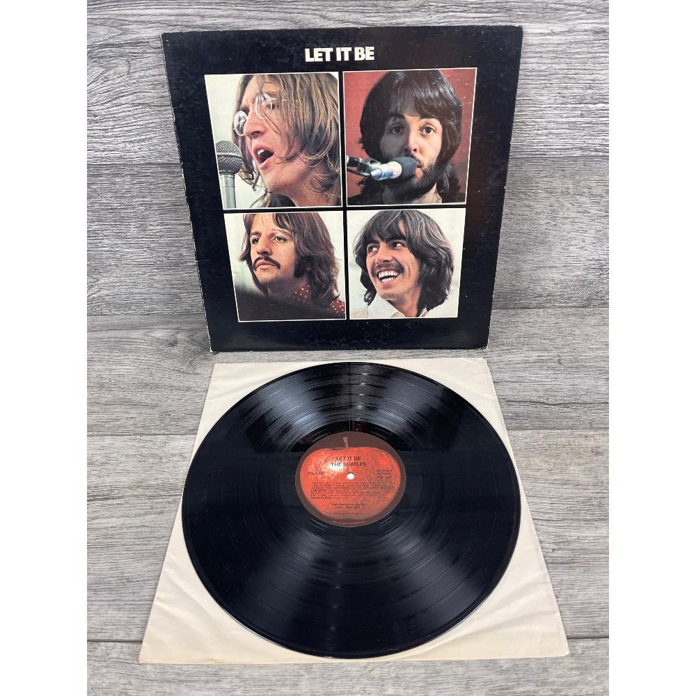 LP Gatefold, The Beatles, Let it Be, 1970: Apple Records, AR 34001