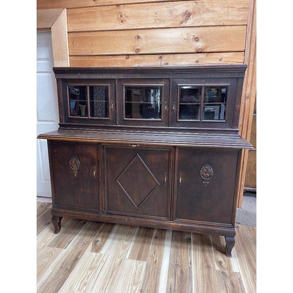 Solid Oak Sideboard Buffet