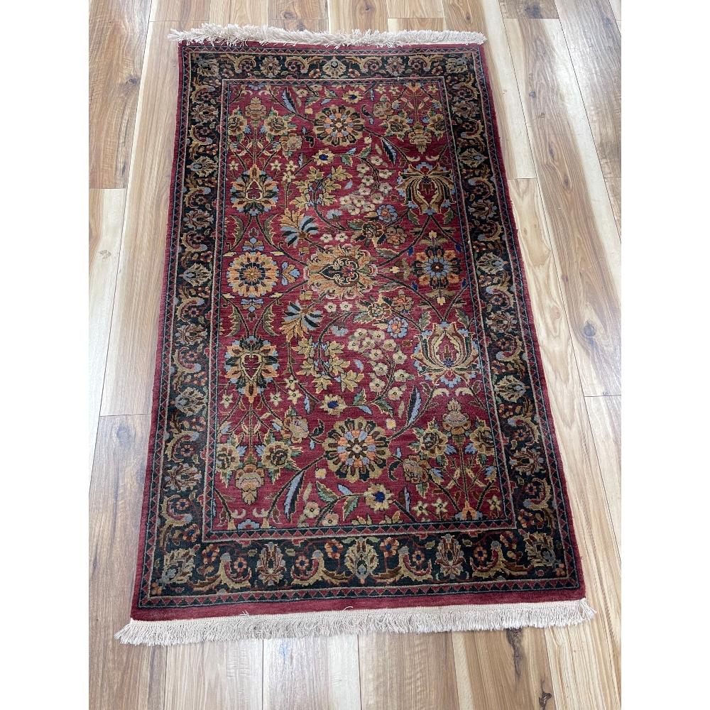 Hand Made Pure Wool Rug: 36in x 63in