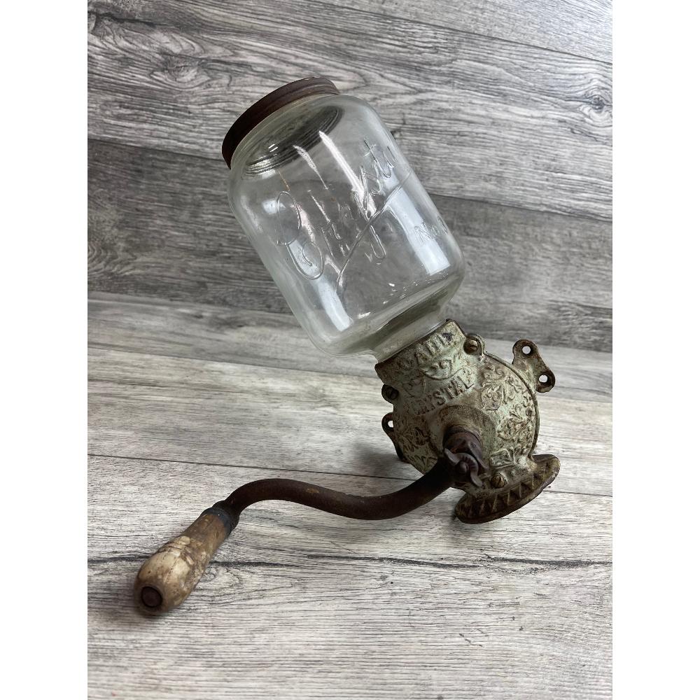 Original Crystal #3 Wallmount Coffee Grinder. (1 of 4)