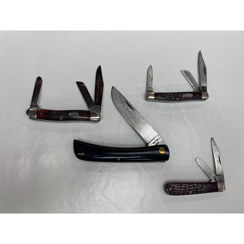 Lot of 4 Case XX Folding Pocket Knives (1 of 4)