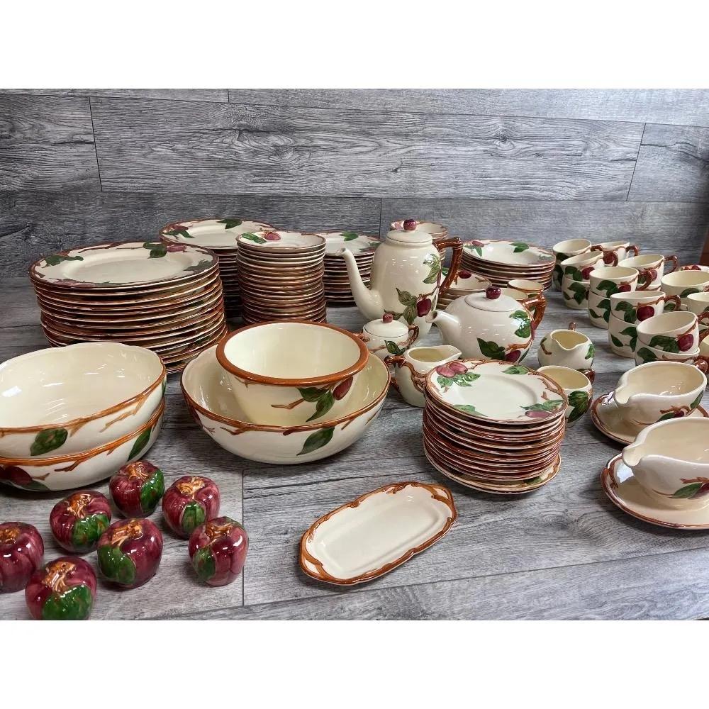 150 Piece Set of Franciscan Earthware. (1 of 3)