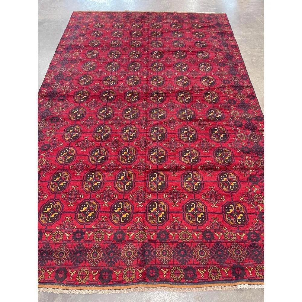 Fine Persian Bokhara Hand Knotted Wool Rug (1 of 4)