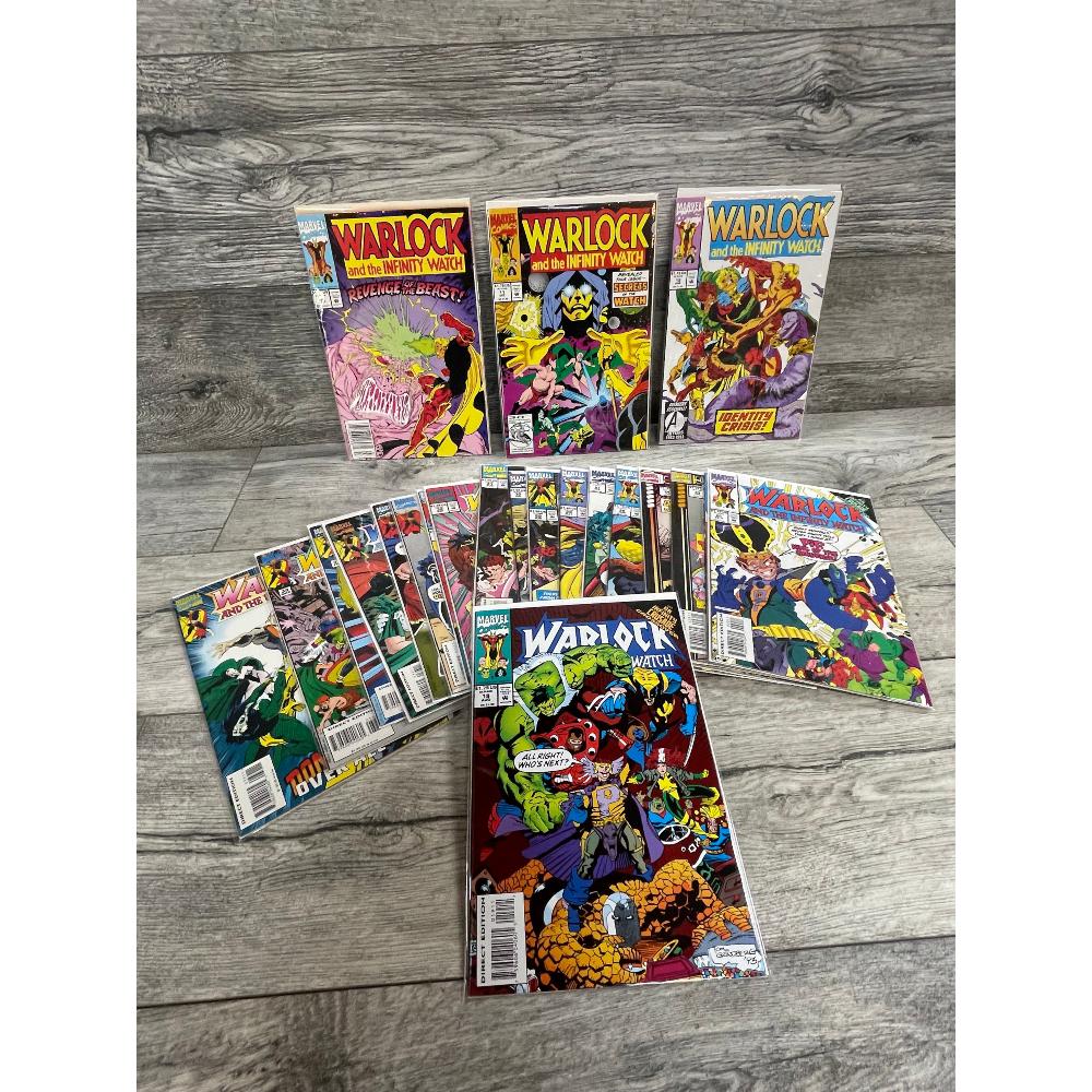 Lot of 22 Warlock and the Infinity Watch Comics (1 of 2)