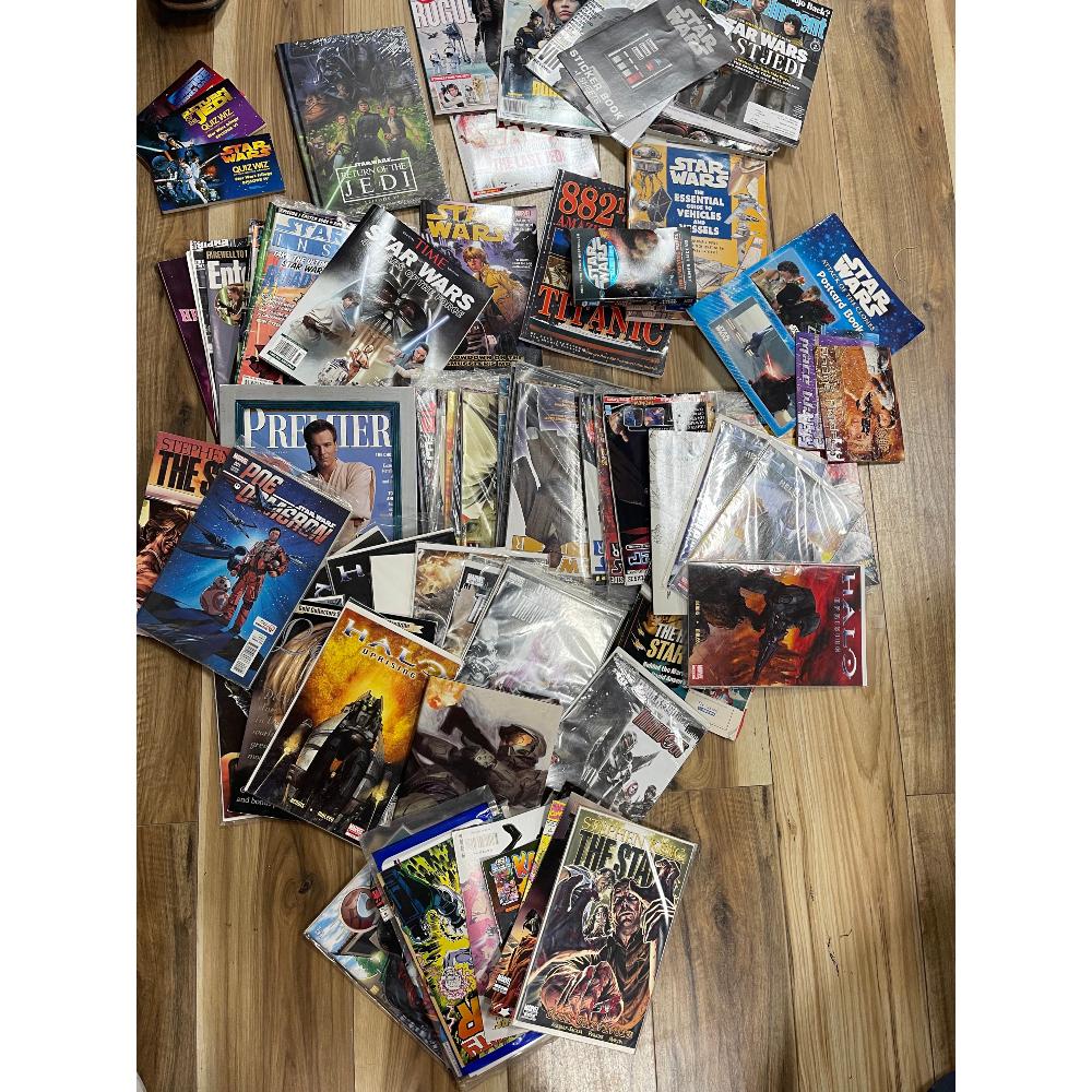 Huge Collection of Star Wars Books (1 of 5)