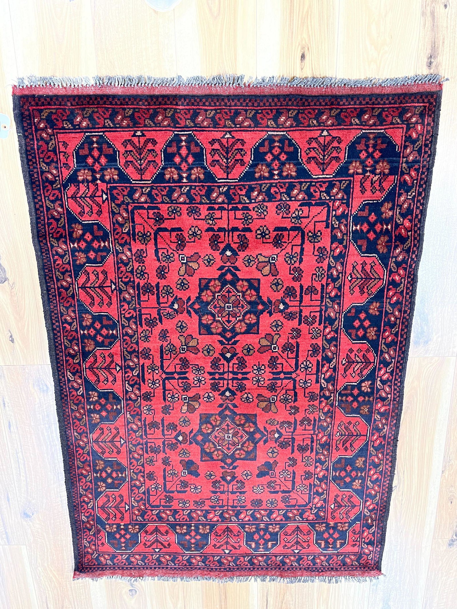 AFGHAN KHAL: SIZE: 3.4 X 4.10