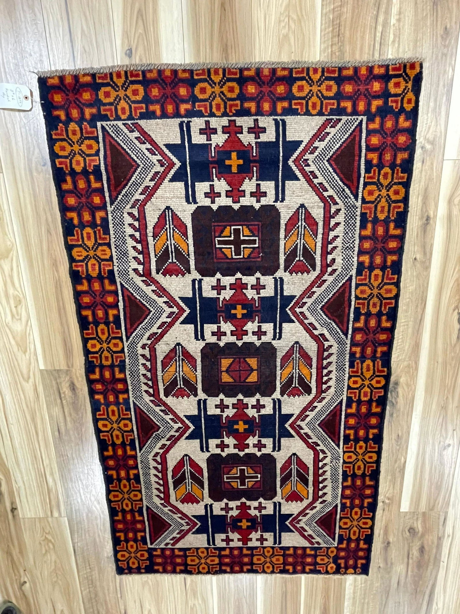 KURDISH RUG: SIZE: 3.6 X 6