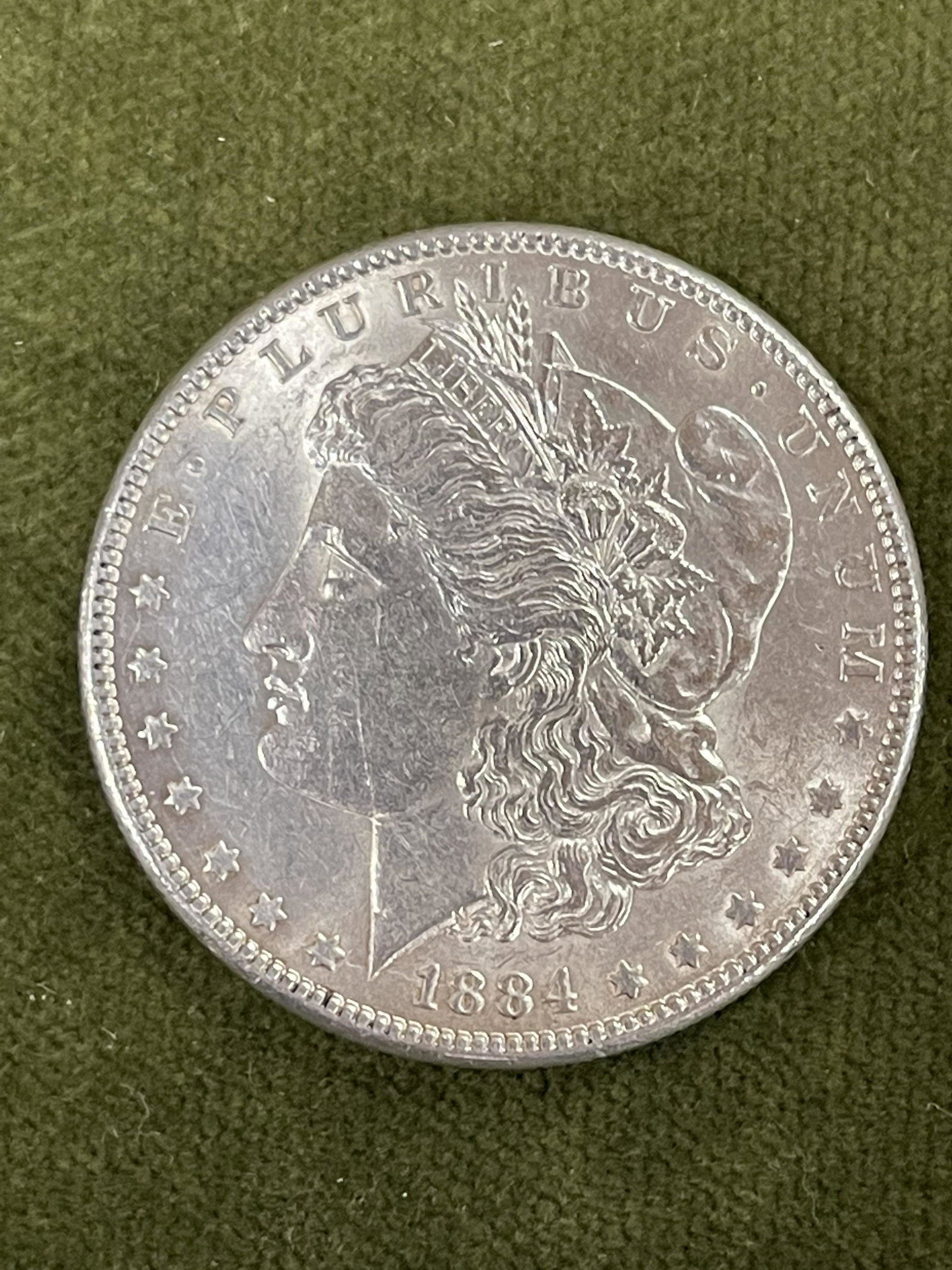 1884 MORGAN DOLLAR: 1884 MORGAN DOLLAR