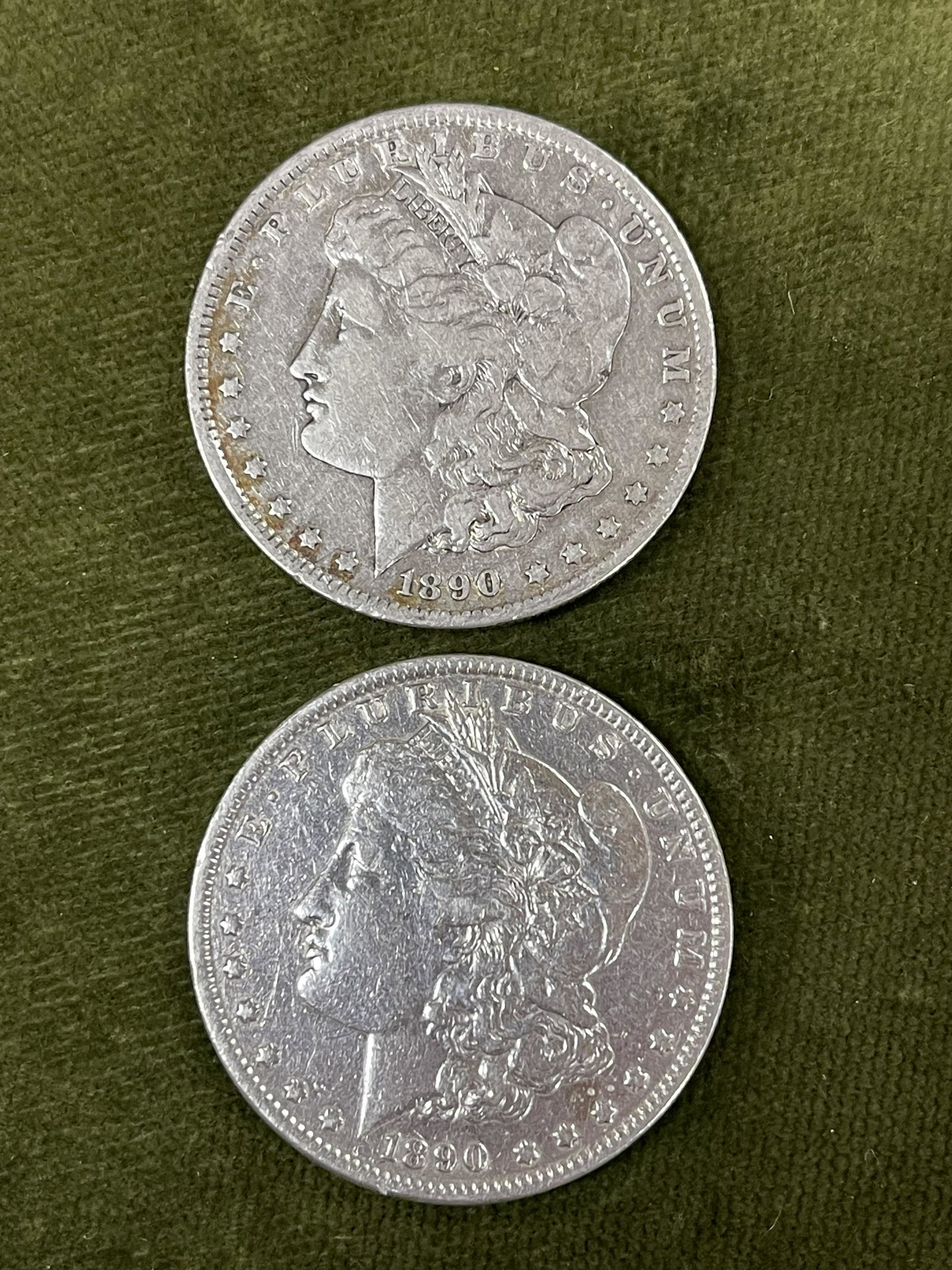 1890-O & 1890 MORGAN DOLLARS: 1890-O & 1890 MORGAN DOLLARS
