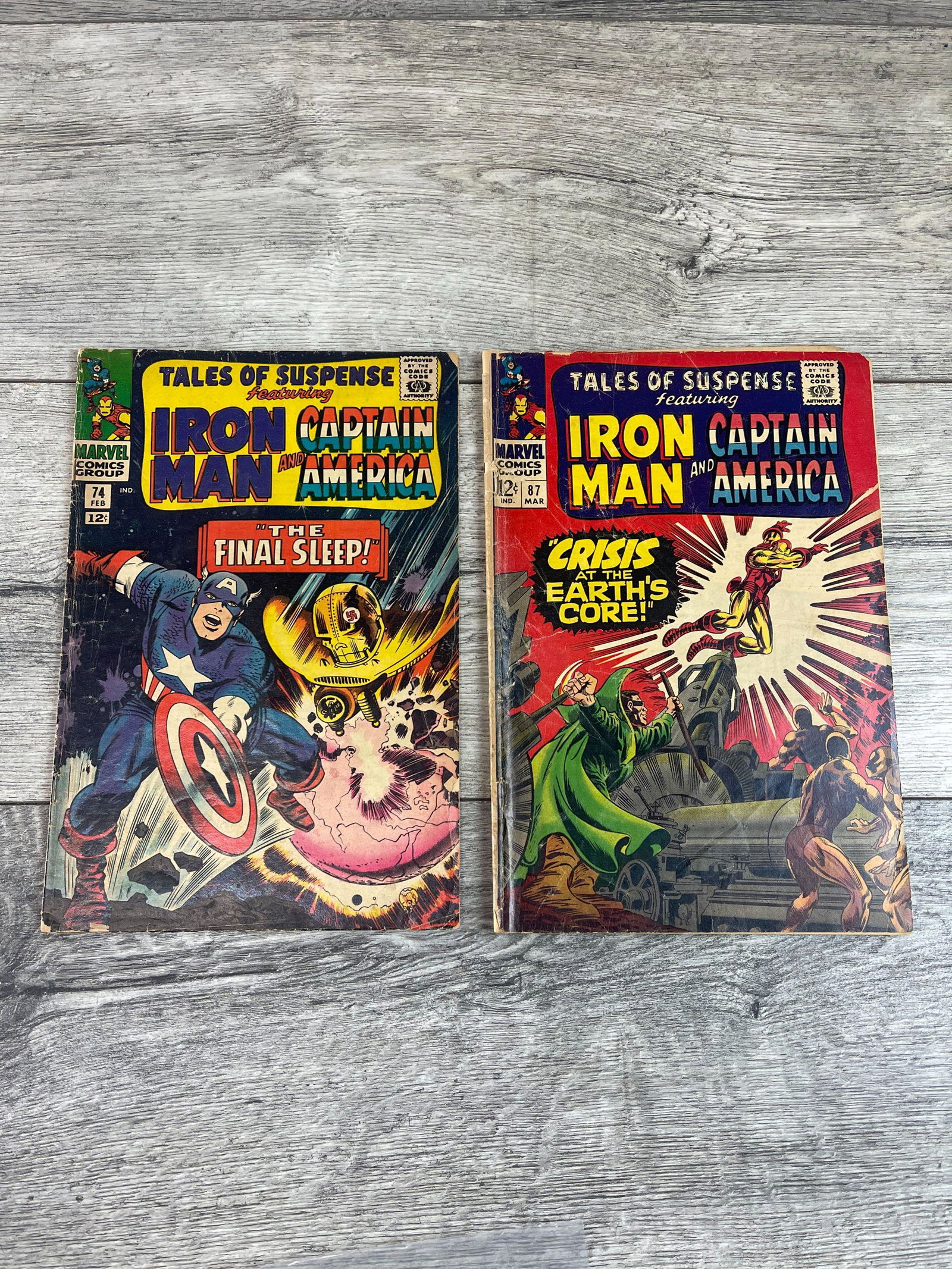 2 TALES OF SUSPENSE COMICS: 2 TALES OF SUSPENSE COMICS