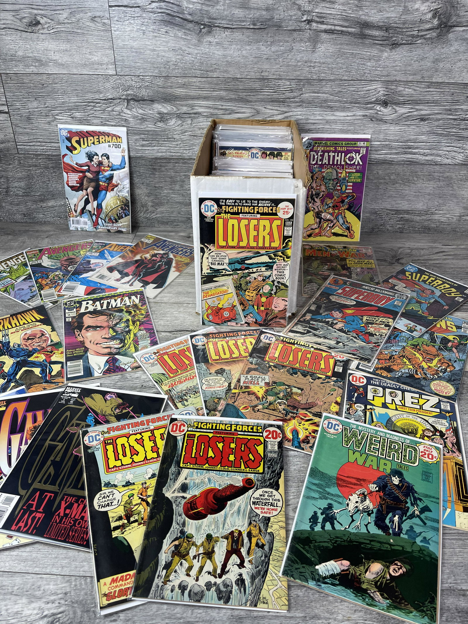1 SHORT BOX OF VARIOUS COMICS: 1 SHORT BOX OF VARIOUS COMICS