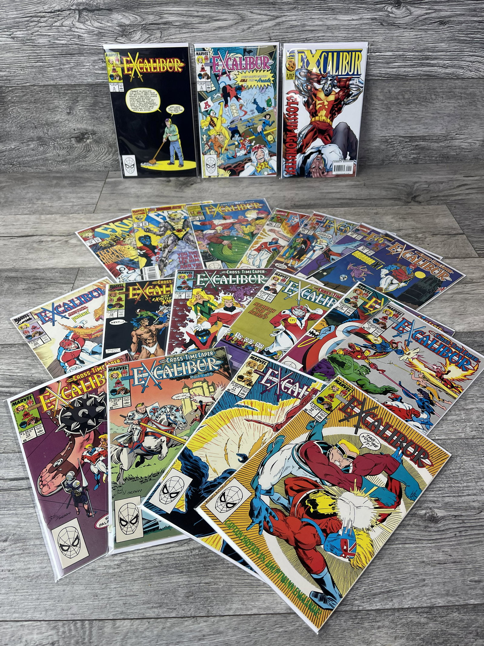 LOT OF 20 EXCALIBUR COMICS: LOT OF 20 EXCALIBUR COMICS
