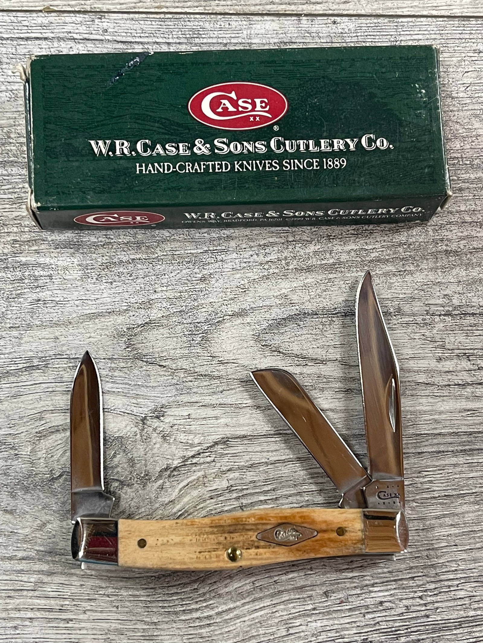 Case Xx 3 Blade Stockman Pocket Knife Auction