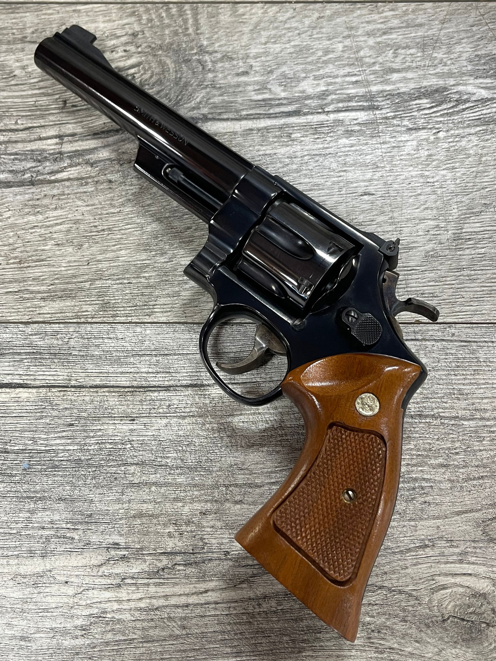 S&W MODEL 1955. 44CAL.: SERIAL NO.