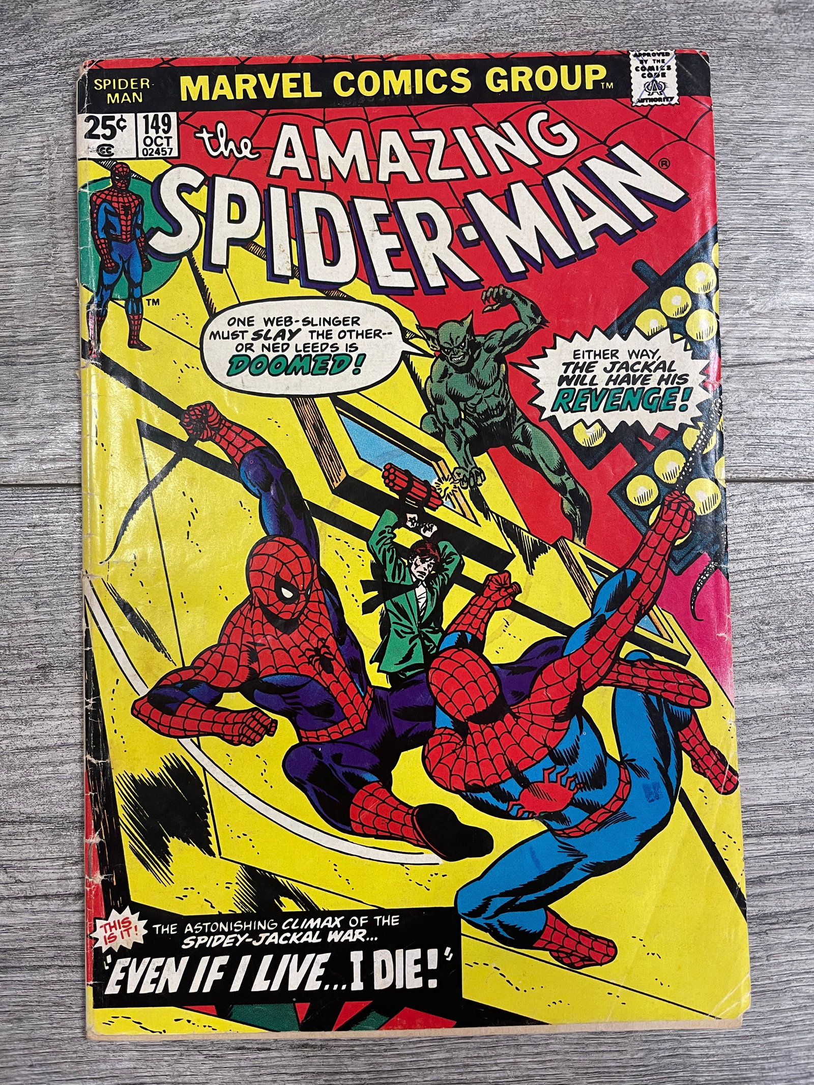 THE AMAZING SPIDER-MAN COMIC: #166