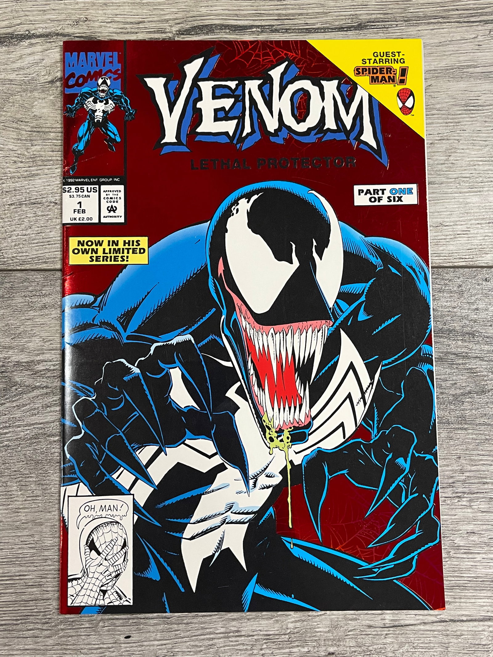#1 VENOM COMIC: KEY ISSUE. FIRST OF SERIES.
