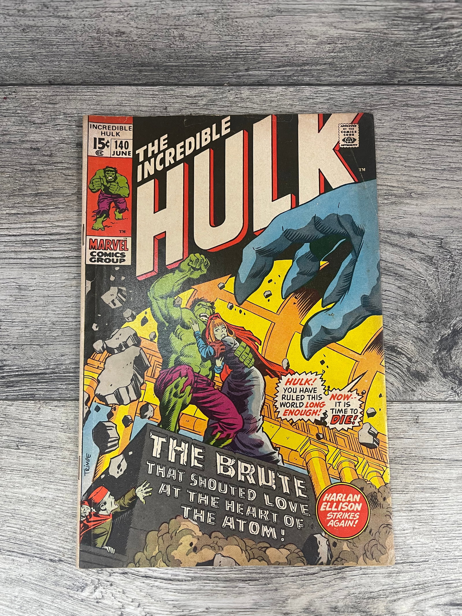 #140 HULK COMIC: FIRST APPEARANCE OF JARELLA