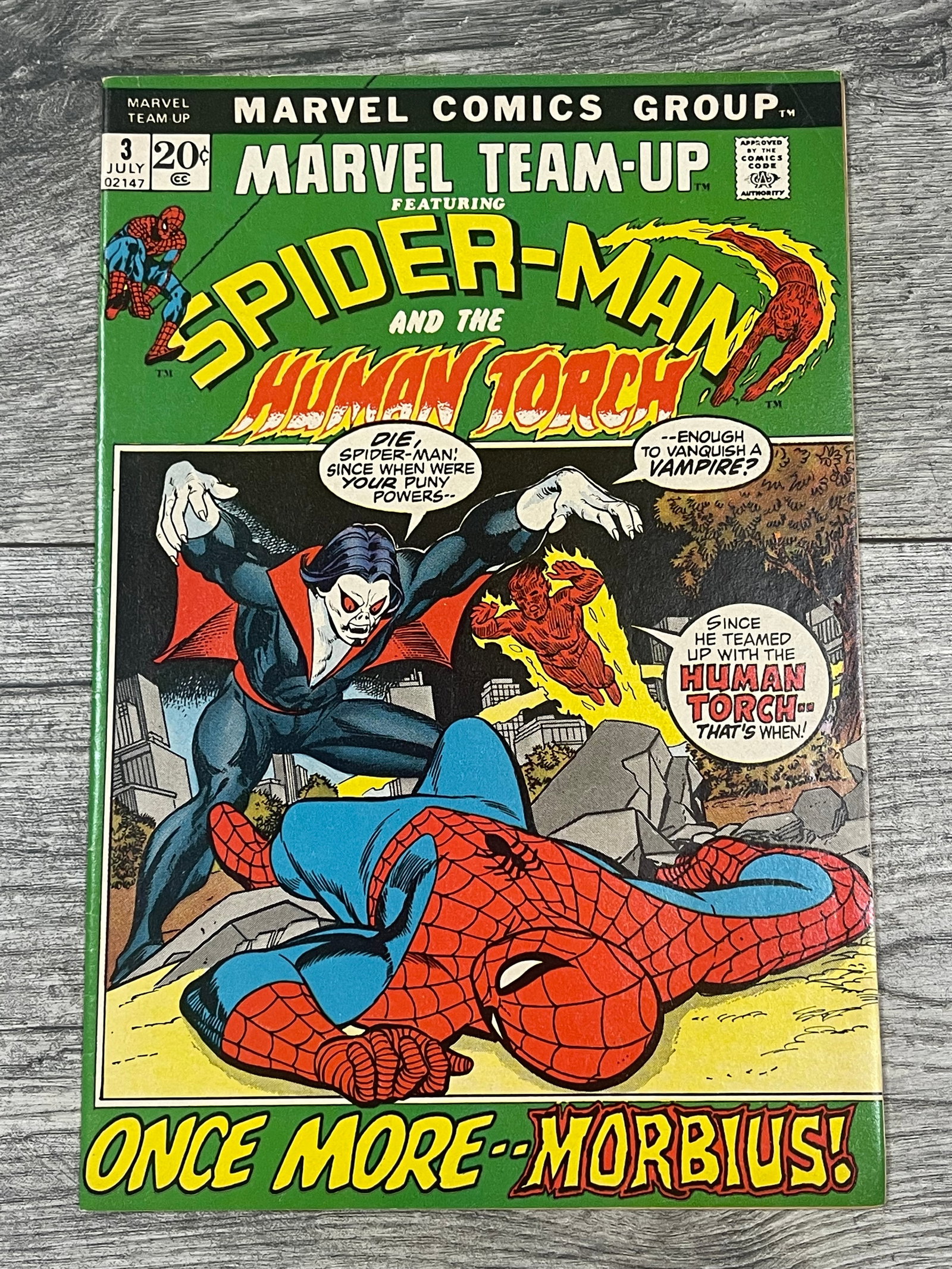 KEY ISSUE - MARVEL TEAM-UP FEATURING SPIDERMAN NO. 3: KEY ISSUE - MARVEL TEAM-UP FEATURING SPIDERMAN NO. 3