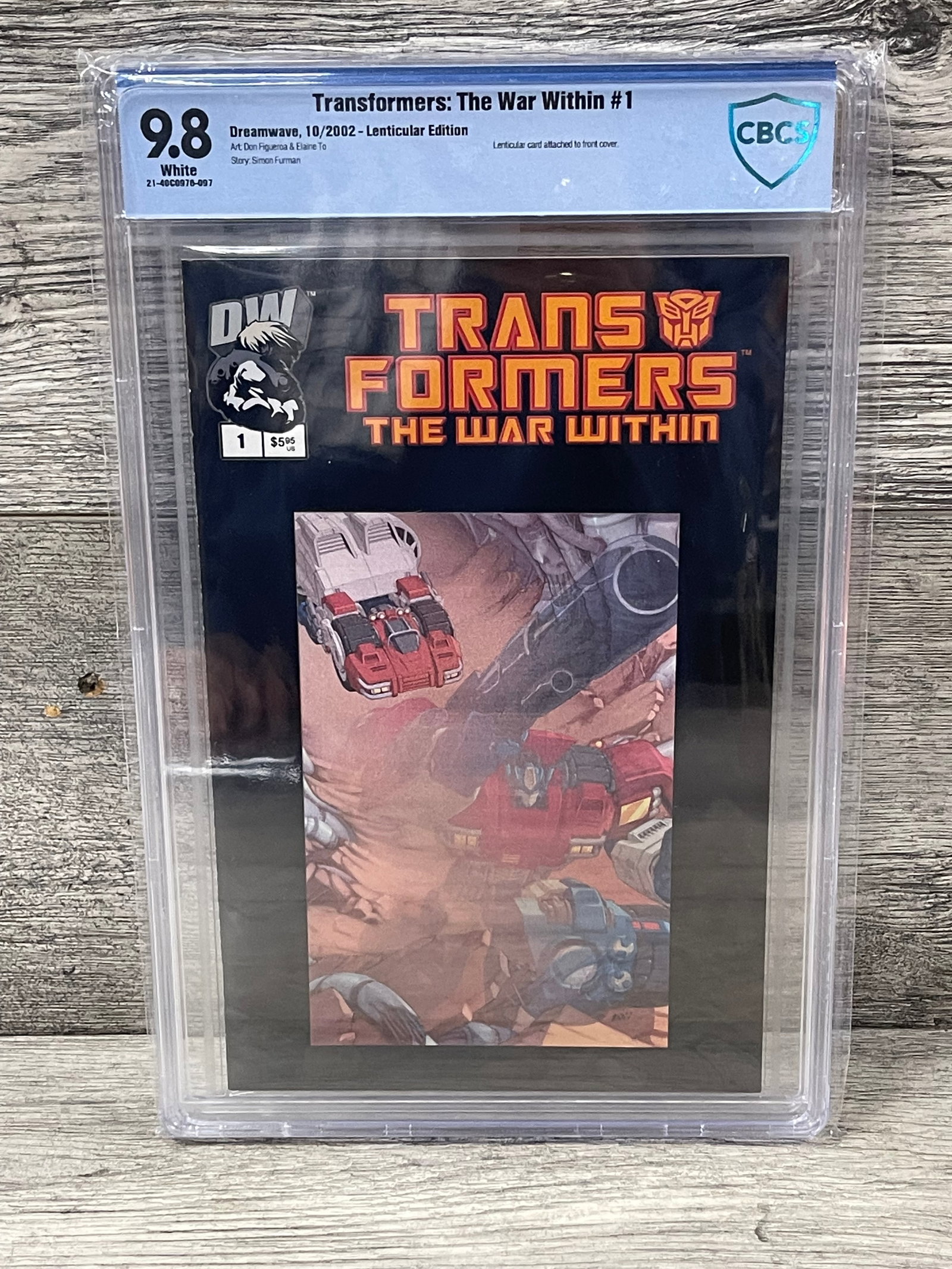 TRANSFORMERS: THE WAR WITHIN NO. 1: 9.8