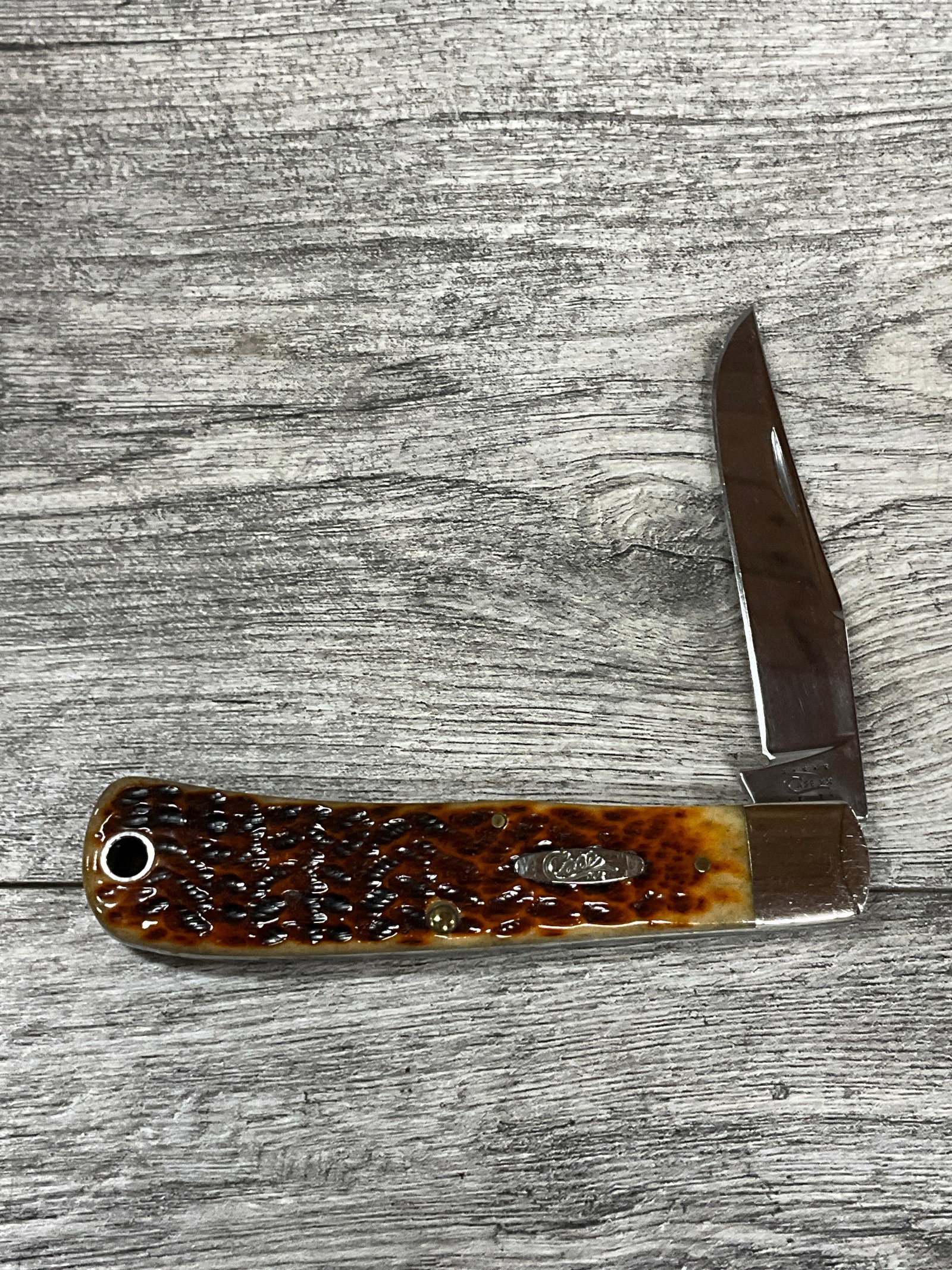 CASE XX STAG HANDLE POCKET KNIFE: NO. TB61546 SS