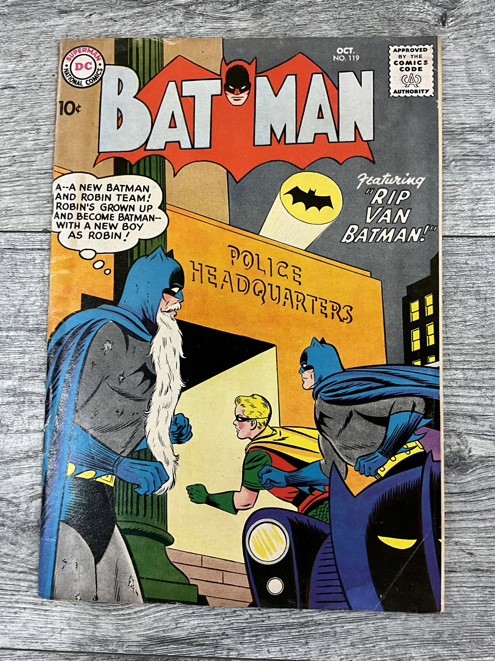 Batman #119 comic: Batman #119 comic