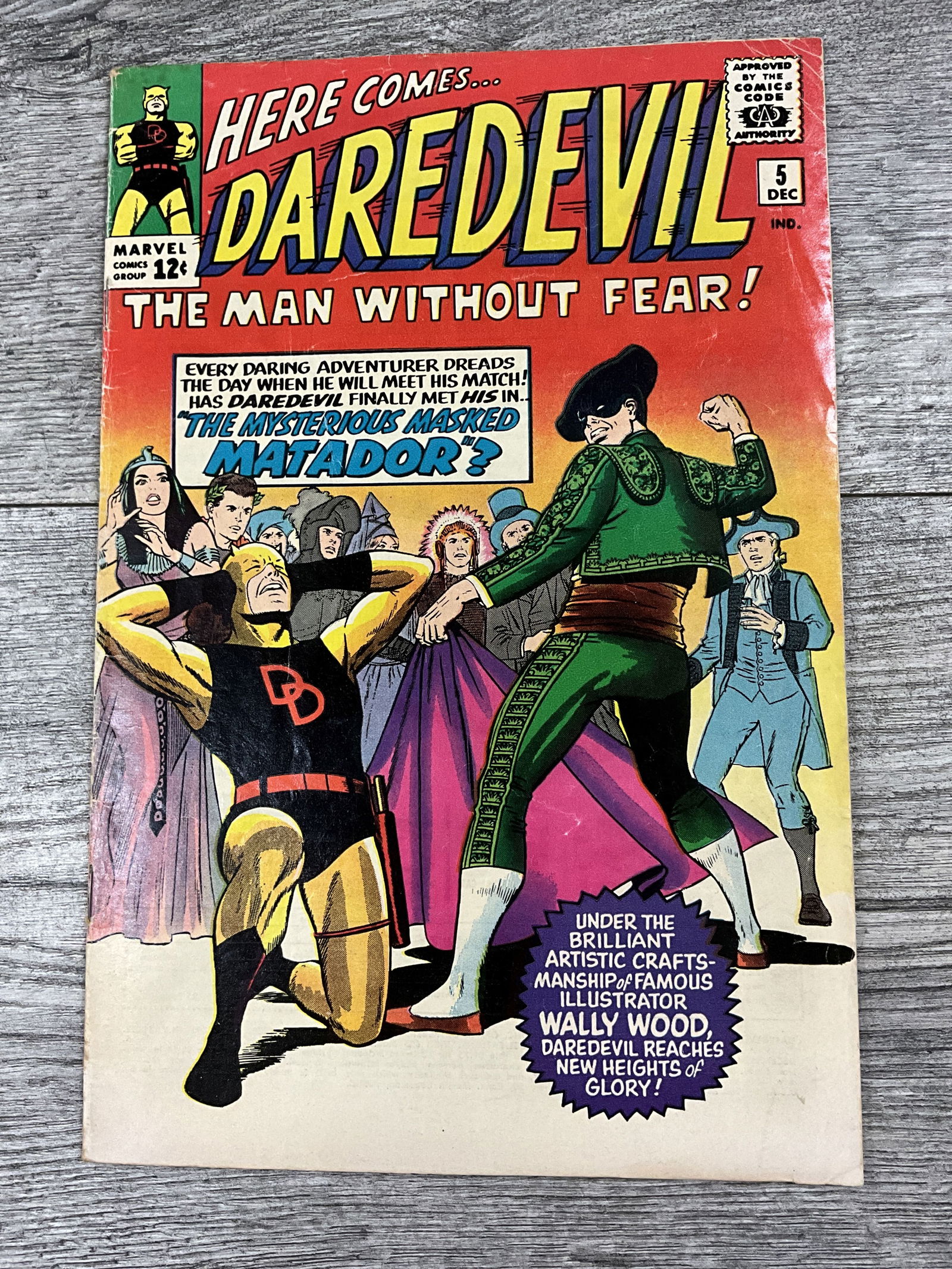 Here Comes DareDevil #5  Marvel comic (1 of 2)