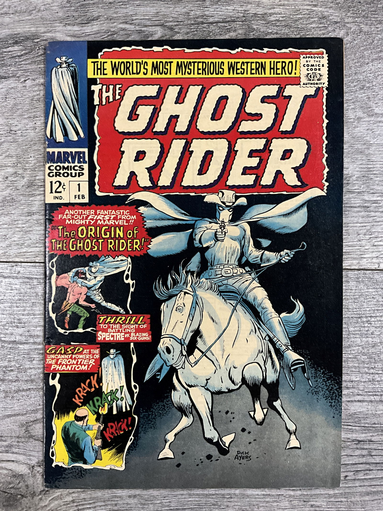 The Ghost Rider #1.  Marvel comic (1 of 2)